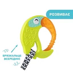 Іграшка-брязкальце прорізувач Chicco Тукан (28160.30) - мініатюра 5