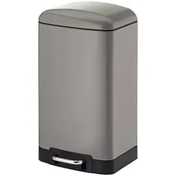 Мусорное ведро Kela Davino с педалью 12 л серое (10906)