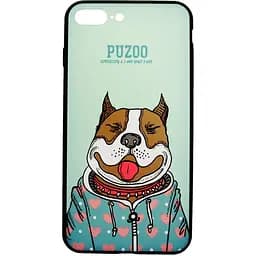 Чохол-накладка PUZOO Artdog Phone iPhone 7 Plus/8 Plus Green Baby