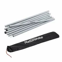 Стійки для тенту Naturehike Steel poles (NH20PJ041) 16ммx2.0м - 2 шт - сталеві
