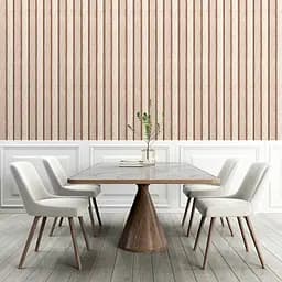 Рейка декоративна Wall Sticker PS 2900х120х12 мм Кремовий мармур із золотими вкрапленнями SW-00001748 - мініатюра 6