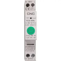 Умный 1-контактный Wi-Fi-переключатель CNC YCSi-40WJ