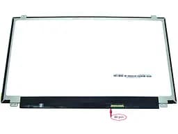 Матриця 15.6" Slim eDP 360mm 3840х2160, IPS, 40pin справа, вушка верх-низ SAMSUNG LTN156FL02-L01 L02, глянцева для Lenovo Y50-70
