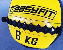 Медичний м'яч Wall Ball (медбол волбол) 6 кг EasyFit fit0024905 - мініатюра 2