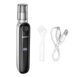 Тример для носа Hoco HP33 Electric Nose Hair Trimmer with Display Grey - мініатюра 3
