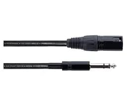 Інструментальний/гітарний/міжблочний кабель Roxtone Jack 6.3 - кутовий Jack 6.3 TGJ-J300-L1 1м - мініатюра 2
