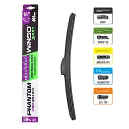 Щітка склоочисника гібридна Winso Pro Phantom 16/400 мм (118400) - мініатюра 3