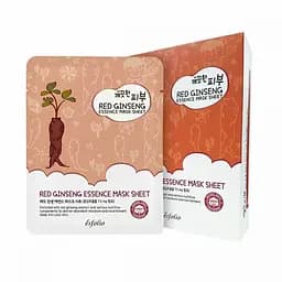 Тканинна маска для обличчя Esfolio Pure Skin, з червоним женьшенем, 25 мл