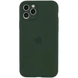 Чохол Silicone Case Full Camera Protective AA для Apple iPhone 12 Pro Max 6.7" Зелений / Cyprus Green