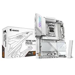 Материнська плата X870E AORUS PRO ICE sAM5 X870 4xDDR5 M.2 HDMI Wi-Fi BT ATX білий Gigabyte teh0018995 - мініатюра 7