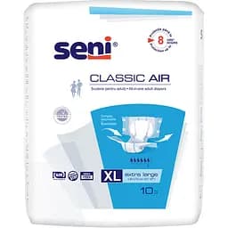 Підгузки для дорослих Seni Classic Air XL 10 шт.