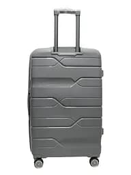 Валіза велика L поліпропілен Milano bag 0306 76×49×31см 82л Срібна - мініатюра 3