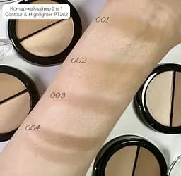Контур-хайлайтер TopFace Instyle Contour & Highlighter PT262 відтінок 004 10 г - мініатюра 4