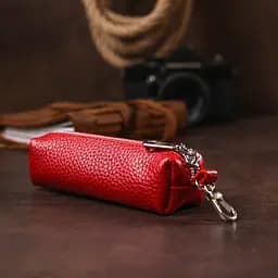 Жіноча шкіряна ключниця SHVIGEL 13х4х3.5 см acs0025831 - мініатюра 8