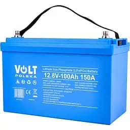 Акумуляторна батарея Volt Polska LiFePO4 12.8V 100Ah 150А + BMS + Bluetooth - мініатюра 2