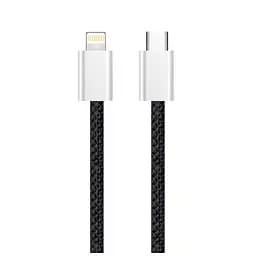Дата кабель USB-C to Lightning 2.0m (PDF Fast Charging 27W) black ColorWay (CW-CBPDCL068-BK) - мініатюра 7