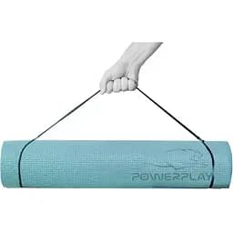 Килимок для йоги та фітнесу PowerPlay 4010, 173x61x0.6 см Green