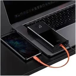 Портативна батарея Baseus Elf Digital Display 65W 20000mAh PPJL000001 чорна - мініатюра 7