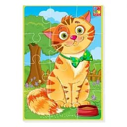 М'які пазли А5 "Кіт" Vladi Toys VT1103-91 (4820234764426)