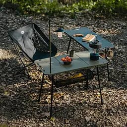 Складний стіл Naturehike CNK2450JJ025, 60х40 см, алюміній, чорний - мініатюра 4