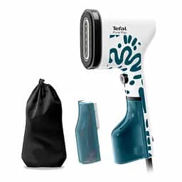 Tefal Отпариватель компактный Pure Pop Home & Travel, 1300Вт, 70мл, постоянный пар - 20гр, бело-синий