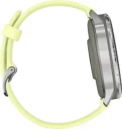 Смарт-годинник Garmin Venu 4 45 mm Silver with Citron Silicone Band (010-03014-02) - мініатюра 3