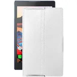 Чехол StatusCASE из экокожи для планшета Lenovo Tab 3 TB3-730X Белый