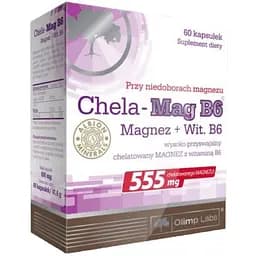 Вітаміни та мінерали Olimp Chela-Mag B6, 60 капсул