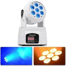Світломузика Auna MHL74 Mini Moving Head 7X Beamz 4в1 LED 10 W (150.519) - мініатюра 4