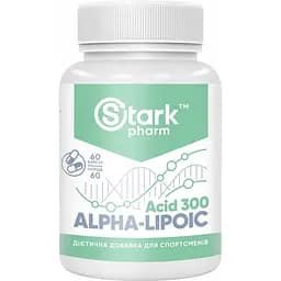 Антиоксидант Альфа-липоевая кислота Stark Pharm Alpha Lipoid Acid 300 мг 60 капсул (100-55-5758554-20)