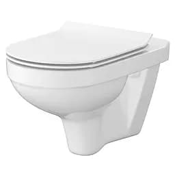 Подвесной унитаз Cersanit Zip SimpleOn с сиденьем duraplast S701-567