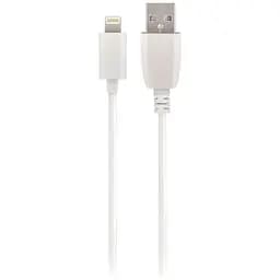 Кабель Maxlife Сable USB - Lightning 1.0m 2A White