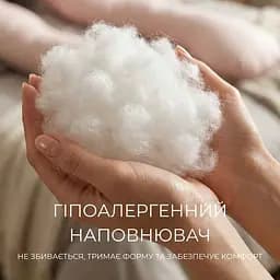 Подушка Ideia Air Dream Classic антиалергенна, на блискавці, троянди 50х70 см (8-11754*001) - мініатюра 5