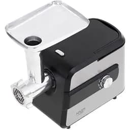 Мясорубка электрическая с терками Adler AD 4813 (2000 Вт, 1 кг/мин, насадка для колбасок, нержавеющая сталь)