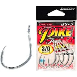 Крючок Decoy JS-3 #8/0 (2 шт/уп)
