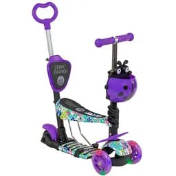 Самокат детский 5 в 1 Best Scooter 63-72х54х14 см Фиолетовый 000255069