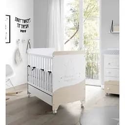 Дитяче ліжечко Micuna Cosmic White Nordic, 120х60 см, білий (COSMIC WHITE/NORDIC) - мініатюра 2