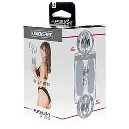 Мастурбатор Fleshlight Quickshot Riley Reid, компактний, відмінно для пар та мінету