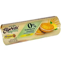 Печенье Elgorriaga ElgoVita с лимонной начинкой без сахара 180 г