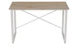 Комп'ютерний стіл Ferrum-decor Дейв 75x100x60 білий ДСП Дуб Сан-Марино 32мм (FRD-102144) - мініатюра 6