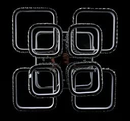Стельова LED люстра з пультом і нічником Splendid-Ray 30-4023-20 - мініатюра 5