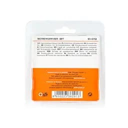 Біта сталева Polax 25 мм PZ2 1/4" ,10 шт (51-072) - мініатюра 4