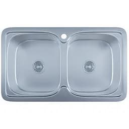 Кухонная мойка WEZER 7848(0,8)S/D 1037512