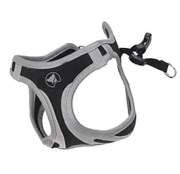 Шлея Croci Hiking Reflective, S (34-41 см), чорний (C5081643)