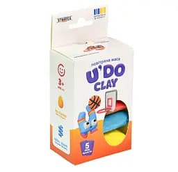 Набір для творчості Strateg U'DO Clay 5 шт. брикет 10 г (30843)