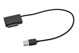 Адаптер Maiwo USB 2.0 - SlimLine SATA 13 pin 0.3 м (K102-U2S) - мініатюра 2