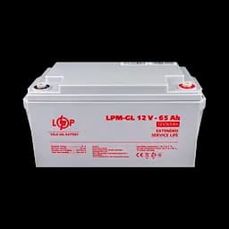 Акумулятор гелевий LPM-GL 12V - 65 Ah - мініатюра 2