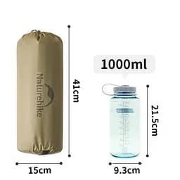 Намет Naturehike Mongar CNK2550WS016, 15D надлегкий двомісний сiрий - мініатюра 6