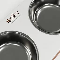 Hollky Base XXL40 — миски на підставці для дуже великих собак (2 × 2,8 л) - мініатюра 8