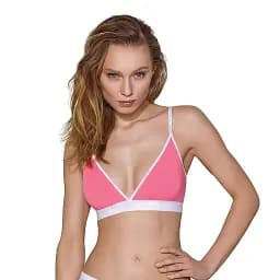 Спортивний топ із подвійними бретелями Passion PS007 TOP pink L - мініатюра 2